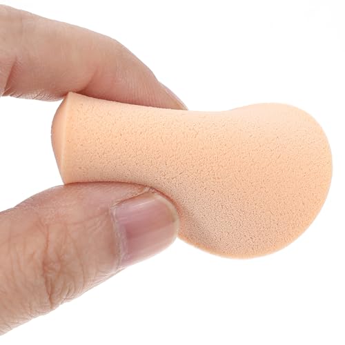 12 PCS Nude Round Makeup Sponges for Foundation & Blending