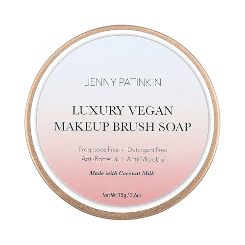 Jenny Patinkin Vegan Makeup Brush Cleaner Soap, 2.6 oz - Cruelty-Free