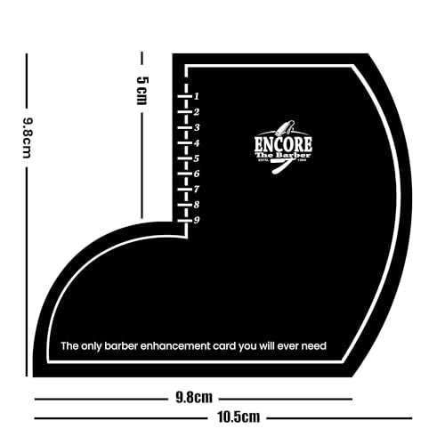 Encore Enhancement Card for Barbers | Precision Hairline Tool