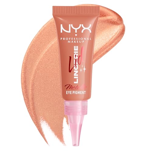 NYX Lid Lingerie Cream Eye Shadow - Gold String, 24HR Wear