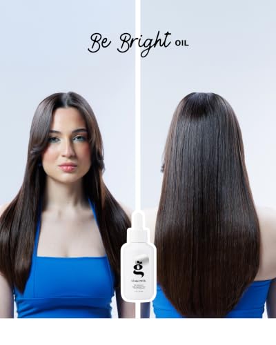 Ginger Milk Anti-Frizz Hair Oil with Argan & Castor for Smooth Shine