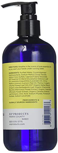 EO Lemon Hand Soap Eco-Friendly Liquid Hand Wash for Hand Hygiene