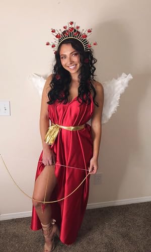 Valentine's Day Glitter Heart Headband - Cupid Costume Hair Accessory