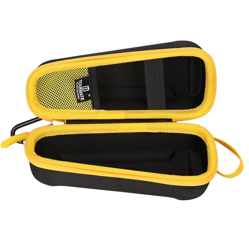 Tourmate Travel Case for Waterproof Rechargeable Shaver - Black & Yellow