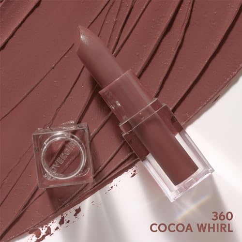 COVERGIRL Clean Lip Color Cocoa Whirl - Satin Finish, 0.12oz (Pack of 2)