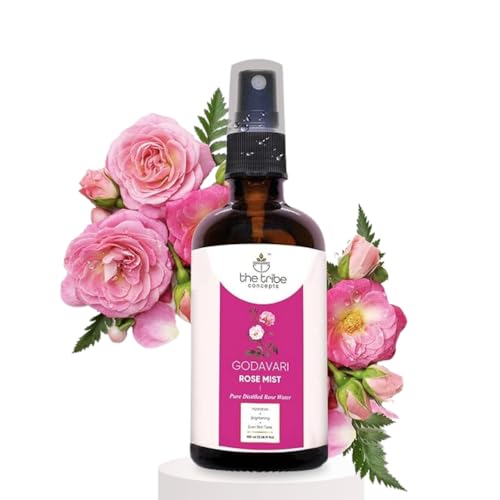Godavari Rose Mist Face Toner - Hydrating Natural Rose Water for Brightening Skin, 100ml