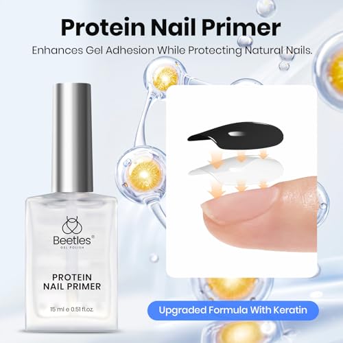 Beetles Gel Nail Kit - Clear 4 Pcs 15ml Base & Top Coat Set