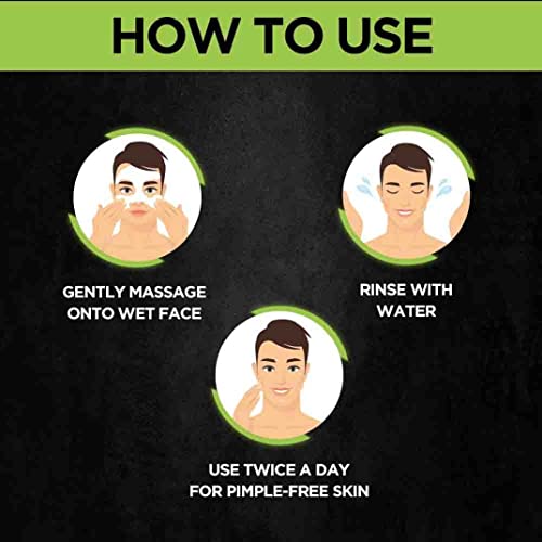 Garnier Men Acno Fight Anti-Pimple Facewash - 50g