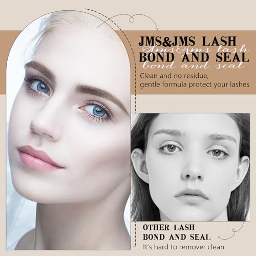 JMS&JMS Waterproof Lash Bond and Seal Glue Set - 2in1, 5ml