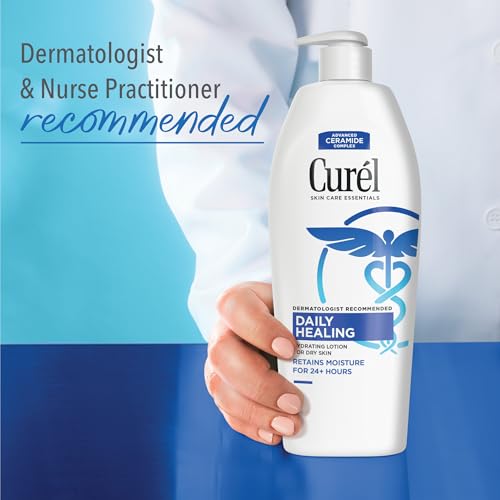 Curel Daily Healing Body Lotion for Dry Skin, 20 Oz - Hydrating & Non-Greasy