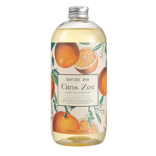 ROMIIE ZOI Citrus Zest Liquid Hand Soap Refill - 26 Fl Oz