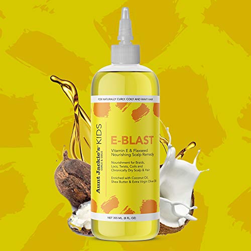 Aunt Jackie's Kids E-Blast Daily Oil for Dry Scalp, 8 oz