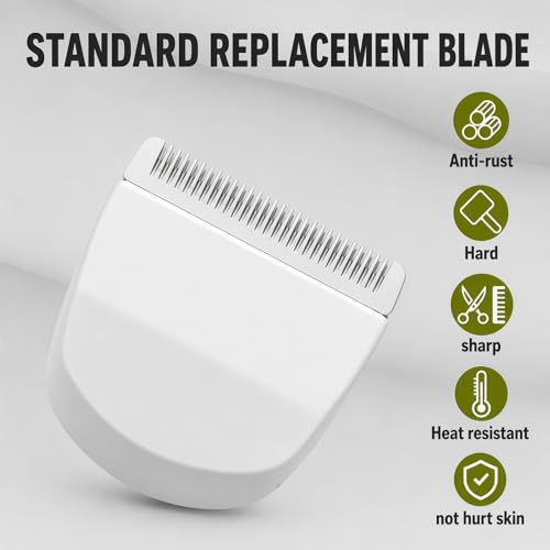 AIJALY White Replacement Blades for Wahl Peanut Trimmer #2068-300, Professional Use