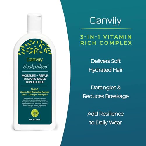 Canviiy ScalpBliss Organic Moisturizing & Repair Conditioner 12oz