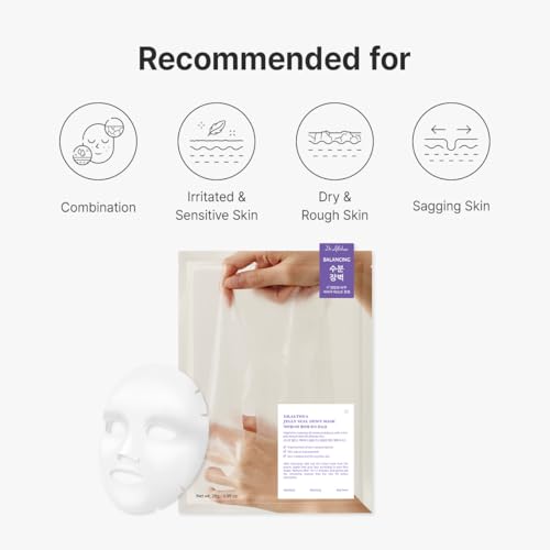 Dr.Althea Jelly Seal Dewy Mask - Vegan Soothing Sheet Mask (Pack of 4)