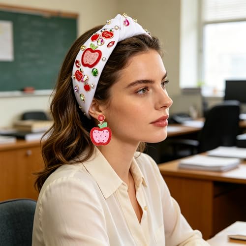 ANGLESJELL Beaded Pencil Knotted Headband for Women - Pattern F