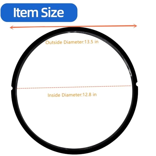 Pressure Canner Sealing Ring 09907 & Overpressure Plug Set - 2 Pack