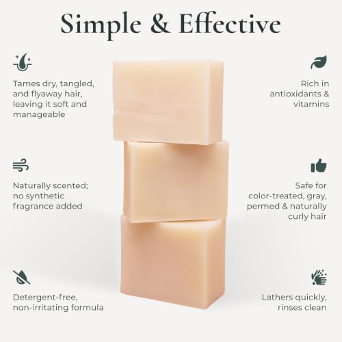 J.R.LIGGETT'S Coconut & Argan Oil Shampoo Bar 2-Pack - 3.5 oz