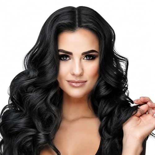 KAISASA Black Hair Dye Shampoo 3 in 1 for Full Gray Coverage