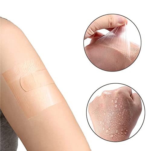 MOODUUTY Waterproof Transparent Film Dressing Roll 4 Inch x 10.94 Yards - Skin Healing Tape for Tattoos, Wounds & Post-Surgical Care