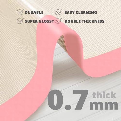 Silicone Baking Mat Set of 3 - Non-Stick & Easy to Clean