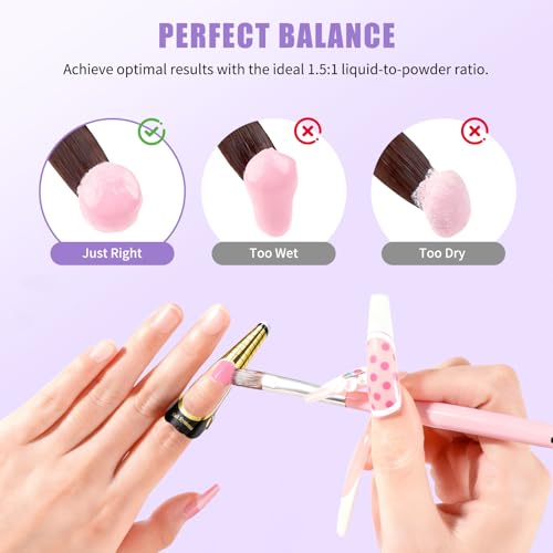 MAGIC ARMOR 8FL.OZ Multicolor Acrylic Liquid Monomer - MMA-Free for Nail Extensions