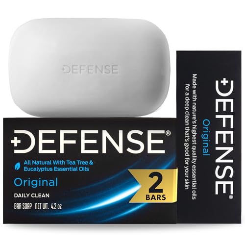 Defense Soap 2-Pack Natural Tea Tree & Eucalyptus Bar Soap