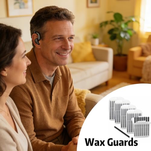 DZS Hearing Aid Wax Guards - 40 Filters for Resound, Phonak, Widex