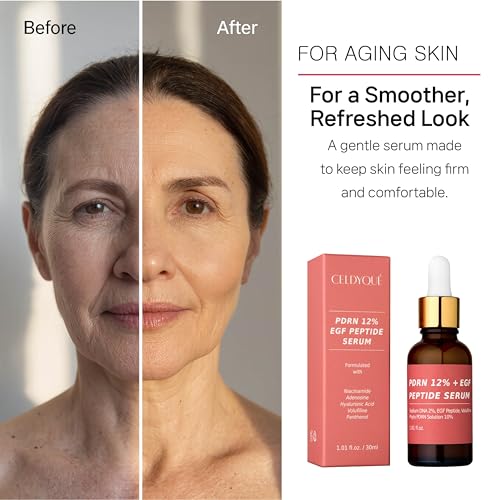 CELDYQUE PDRN 12% Anti-Aging Face Serum with Salmon DNA, Growth Factors & Hyaluronic Acid
