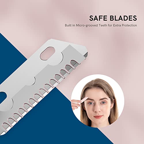 Cut it Japanese Eyebrow Razor & Dermaplane Tool Set - 8 Piece Kit