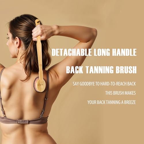 Self Tanner Brush Body Tanning for Tan Makeup Kabuki Back Applicator
