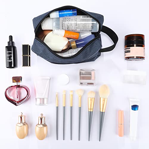 Reginary Dark Color Minimalist Toiletry Bags - 4 Pcs Water Resistant