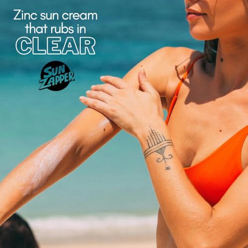 Sun Zapper Clear Zinc Sunscreen SPF 50+ - Travel Size 60mL