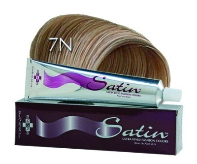 Developlus Satin Hair Color #7N Blonde - 3 oz Permanent Cream (2 Pack)