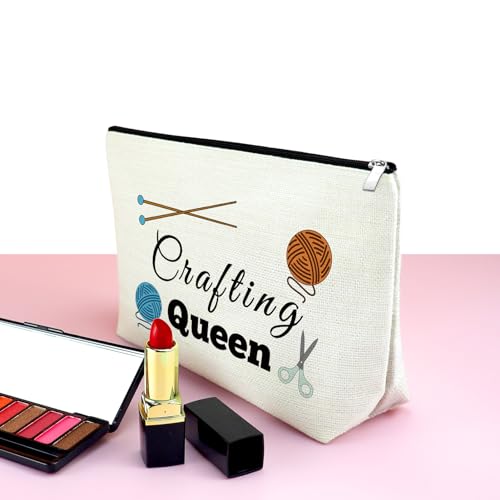 Crafting Queen Makeup Bag for Women | DIY & Sewing Gift