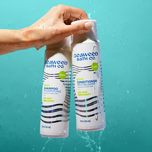 Gloss Shampoo with Sea Salt & Bergamot - 12 oz - For All Hair Types