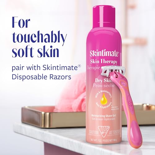 Skintimate Skin Therapy Moisturizing Shave Gel for Women - 9.5oz (2 Pack)