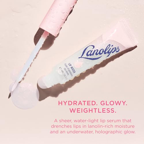 Lanolips Lanolin Lip Water - Holographic Shimmer Hydrating Lip Serum (10ml)