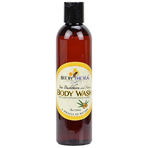 Bee By The Sea Buckthorn & Honey Scented Body Wash 8oz for All Skin Types