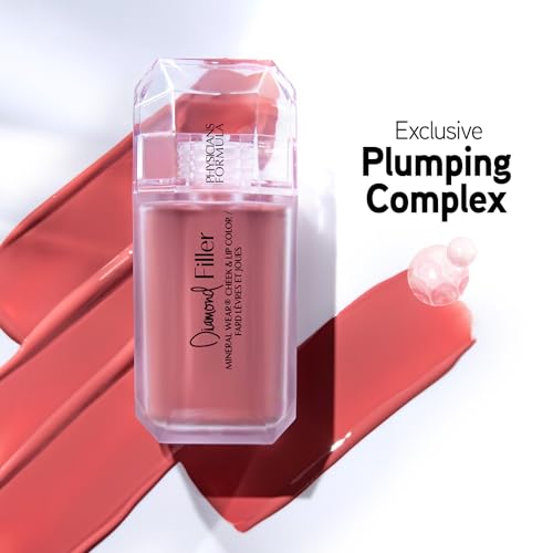 Physicians Formula Radiant Pink Diamond Filler Cheek & Lip Color - Multi-Use Serum-to-Cream Blush