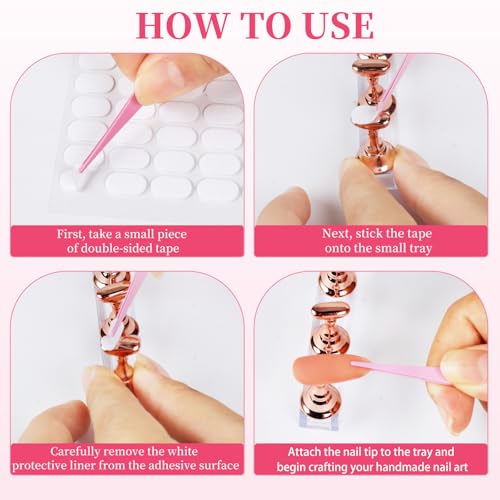 Vivinin 25PCS Professional Nail Art Tool Set with Brushes & Accessories