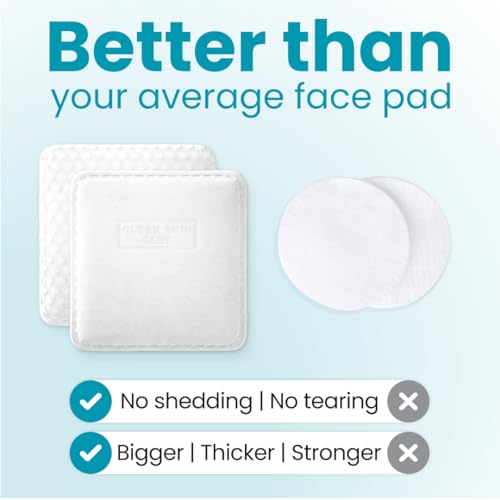 Clean Skin Club Clean©÷ Blemish Control Face Pads ? Extra Large Dual-Sided Face Pads for Blemish-Prone Skin, 100% Bio-Based, Dermatologist Approved, 60 Count