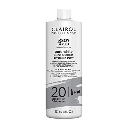 Clairol Professional 20 Volume Creme Developer - Pure White with Conditioners