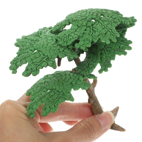 Toyvian Mini Artificial Pine Cypress Trees - Set of 3 for Dioramas