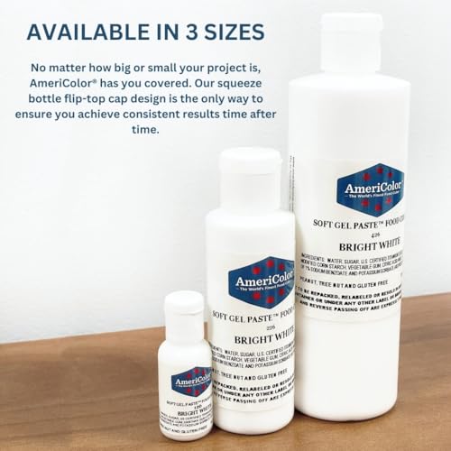 Americolor Espresso Soft Gel Food Color - 4.5oz Bottle