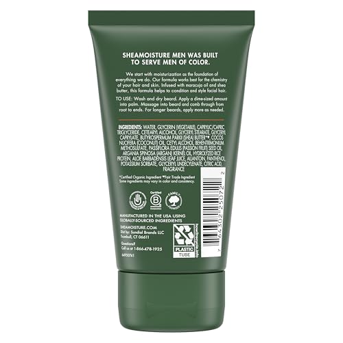 SheaMoisture Beard Conditioner with Maracuja Oil & Shea Butter - 4 oz