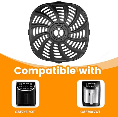 GXF Air Fryer Grill Pan for Gourmia 7QT GAF716 GAF798 - Nonstick, Dishwasher Safe