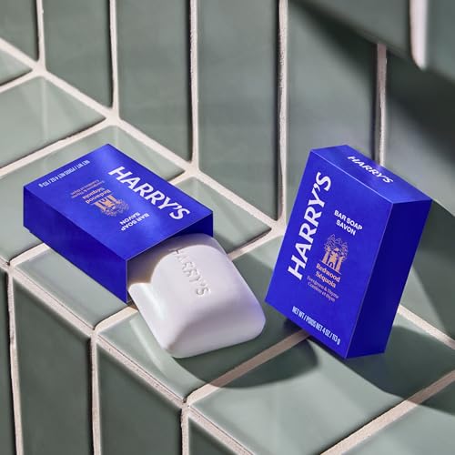 Harry's Redwood Scent Bar Soap for Men - 4 oz, 2 Pack