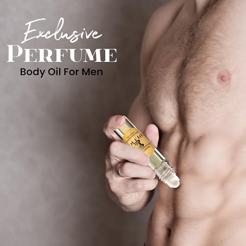 MOBETTER 1 Millionth of a Second Men Body Oil - Travel Size Roll-on, Long-Lasting Fragrance