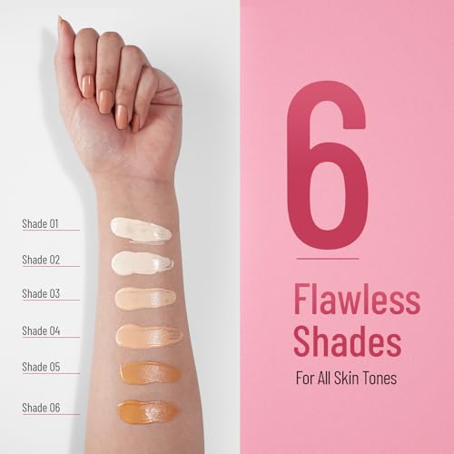 Swiss Beauty Blemish Balm BB Foundation - Lightweight Liquid Makeup, Shade 03, 40ml